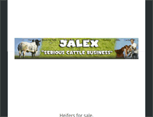 Tablet Screenshot of jalexherd.com